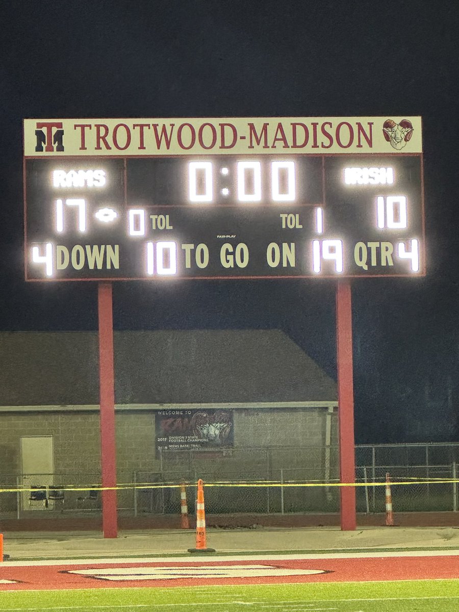 TMRamNation's tweet photo. 🏈 F/OT
#TheWood https://t.co/guGriwt5sN
