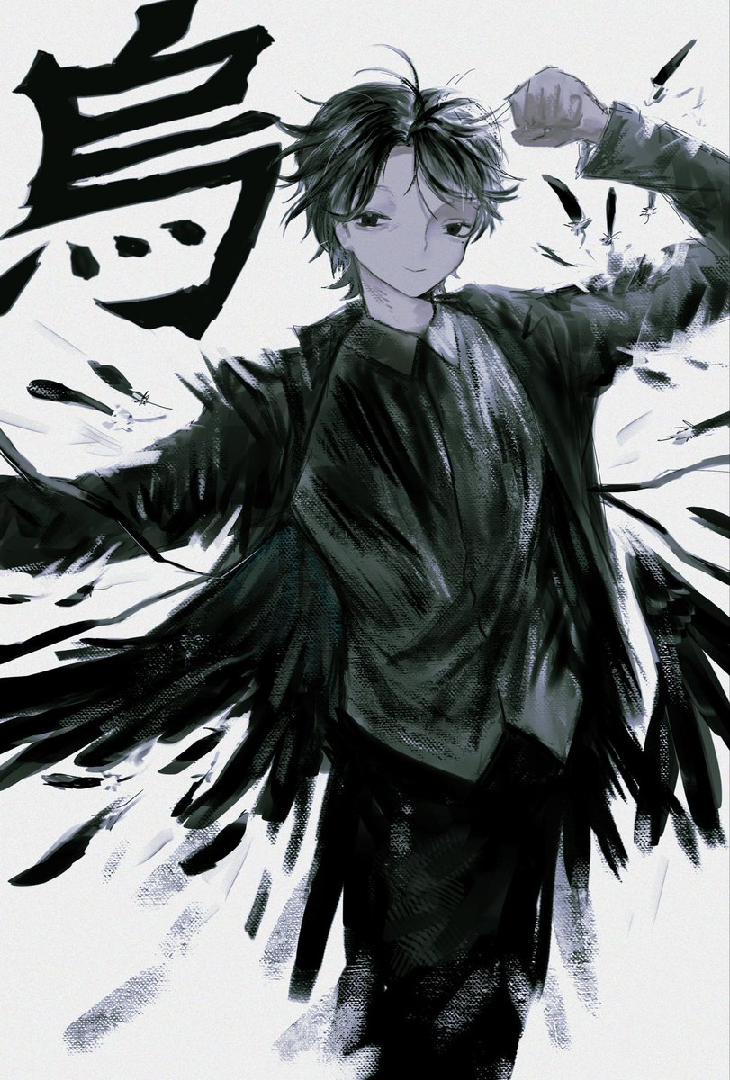 k1nu__8's tweet photo. 丸山さんの🐦‍⬛がとても良かったの絵 https://t.co/9nMrgcZXm3