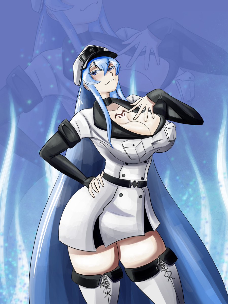 NoirSun00's tweet photo. #AkamegaKill #Esdeath 

Probably my second biggest fictional crush behind Black Cat. Can’t believe it took me so long to draw her. I want to do more of her soon. https://t.co/qnR9vF1p3s