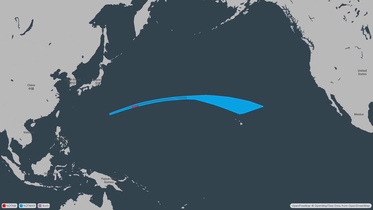 SpaceNotices's tweet photo. Current Flight 14 notice status https://t.co/fVVhcFVC7h