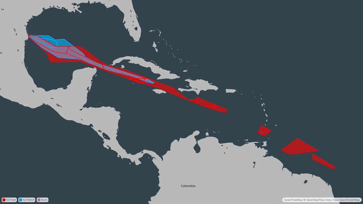 SpaceNotices's tweet photo. Current Flight 14 notice status https://t.co/fVVhcFVC7h