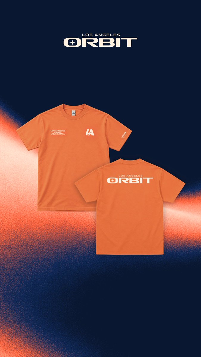 LAOrbitVB's tweet photo. Swipe through the LA Orbit Collection ⭐️
Available at Fan Fest tomorrow & online.
Shop here ➡️ https://t.co/gpSc0Yatd6
#LAOrbit https://t.co/NXLKzNZxhV