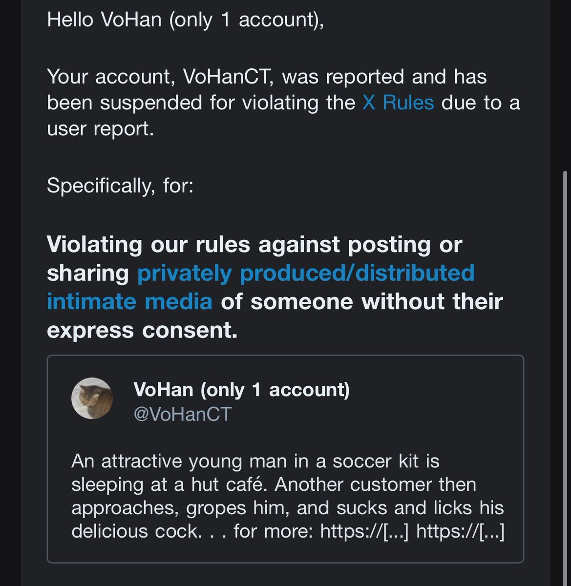 VoHanNewAcc's tweet photo. VoHanCT’s new account. My old account was falsely reported by someone and has been suspended. Please follow my new account and support me!
.
.demo group: https://t.co/PLImlfVZ6g https://t.co/oVB17pASa6