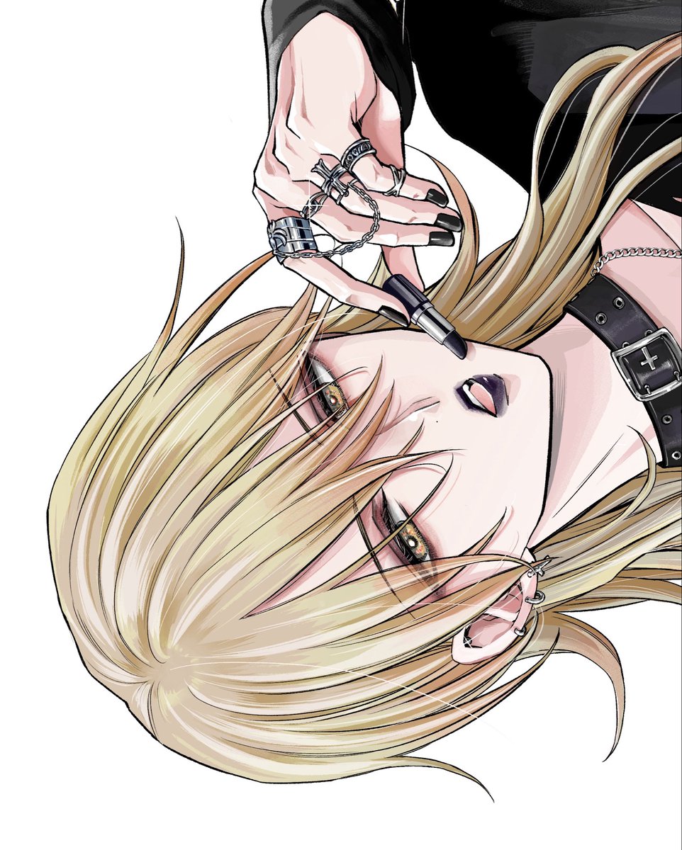 shinoharatt's tweet photo. ロゴなしverです。ゴテゴテの指輪がお気に入りです😃 https://t.co/7crMRjaHQn