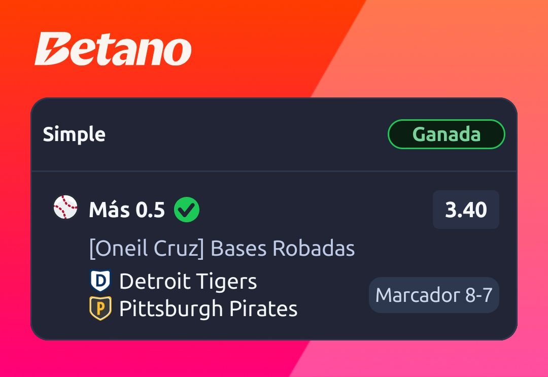 MoneyMaker1728's tweet photo. BANGGG✅️

A cobrar con la mlb, comenten esos tickets ganadores🎉

Todas las apuestas pasadas por el telegram abajo te dejo el link

https://t.co/oHTQrvfEdQ

Si no te deja mandame dm te ayudo https://t.co/30cgqVQGNm