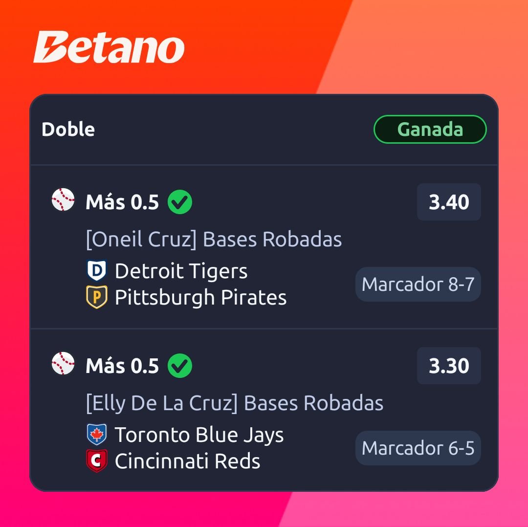 MoneyMaker1728's tweet photo. BANGGG✅️

A cobrar con la mlb, comenten esos tickets ganadores🎉

Todas las apuestas pasadas por el telegram abajo te dejo el link

https://t.co/oHTQrvfEdQ

Si no te deja mandame dm te ayudo https://t.co/30cgqVQGNm