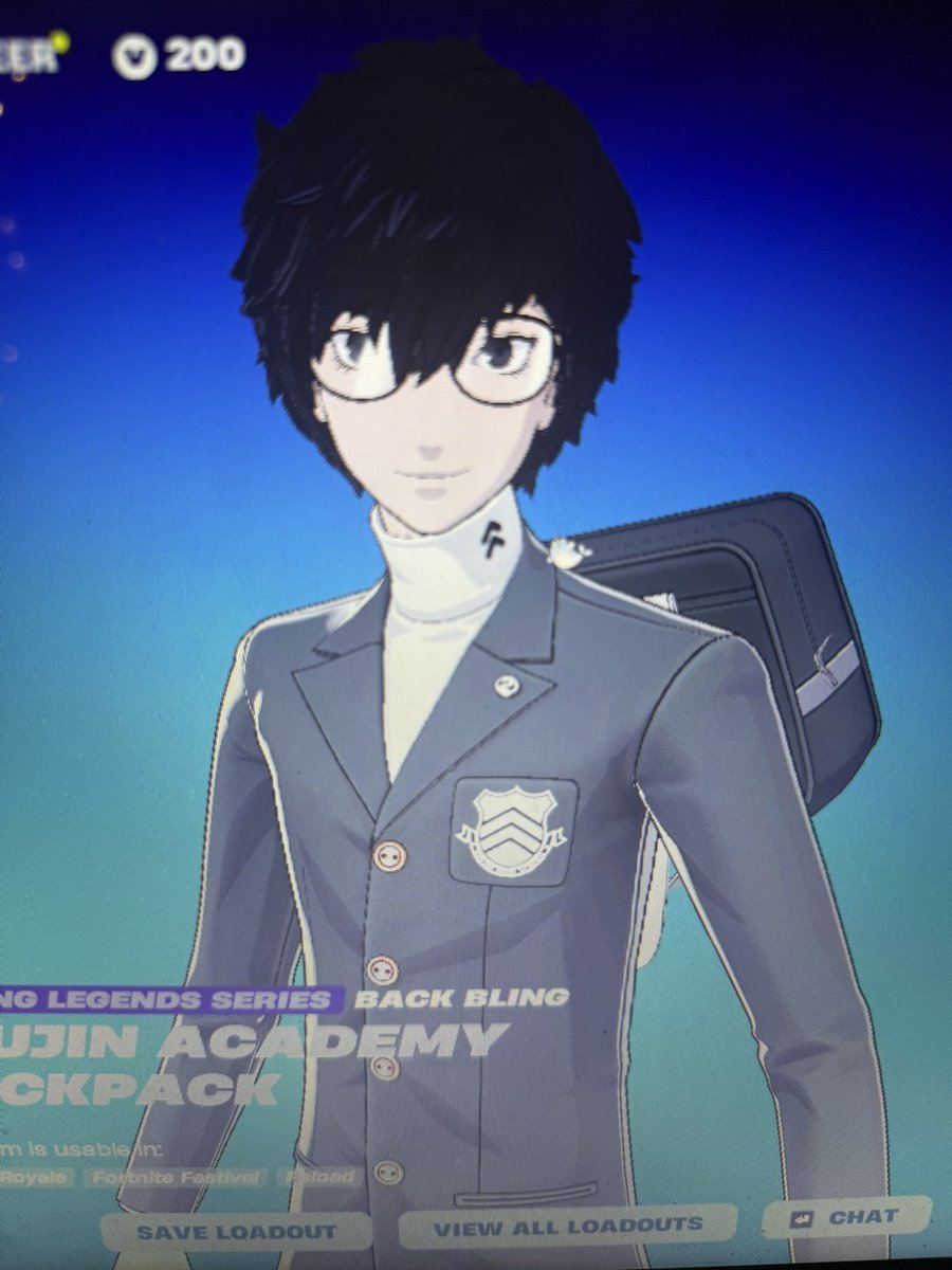 shuakeyams's tweet photo. Look at my phantom thief leader bruh😭😭😭 https://t.co/Q7OShBVY8E