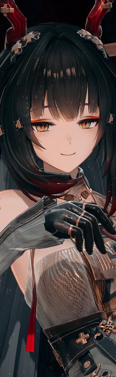 staring_star_'s tweet photo. ブラックゴールド似合うね…🥰
#エンドフィールド https://t.co/7TAIvaZBrZ