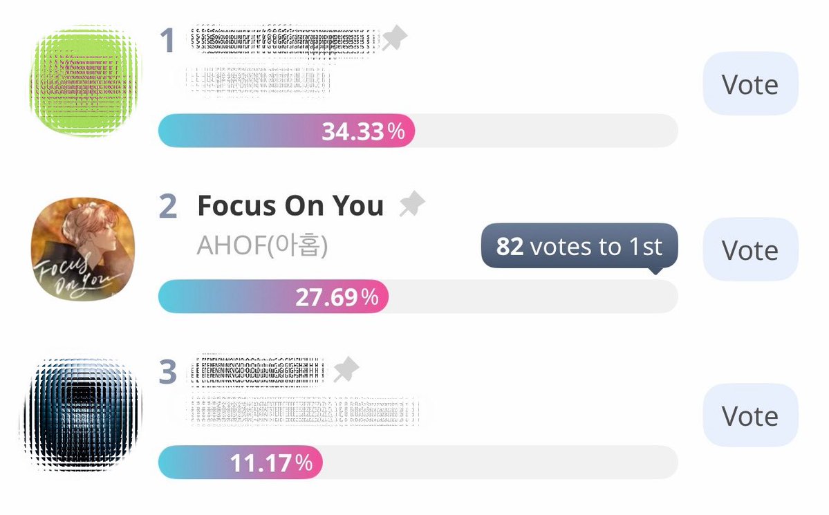 HaneulzPH's tweet photo. 𝑭𝒐𝒄𝒖𝒔 𝒉𝒆𝒓𝒆, 𝑯𝒂𝒏𝒔𝒖𝒎𝒔!

HAN & JL’s <Focus on You> has been nominated again on a poll! This time, it’s in the running to be aired on MBC’s Chinchin Bang!

The first place song on this poll will be played in its entirety on MBC Radio.

Make sure to cast your votes for <Focus on You> on IDOLCHAMP so we can hear Han & JL’s first OST on the radio!

🖇️ https://t.co/MAlmyEZeib 

AHOF HAN JL SINGS OST
FOCUS ON YOU OUT NOW
#OperationTrueLoveOST
#박한제이엘_작전명순정OST
#AHOF #아홉