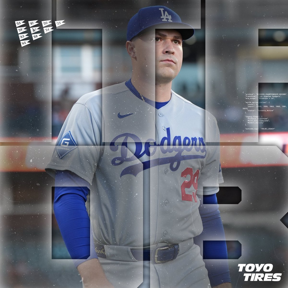 Dodgers's tweet photo. #ITFDB presented by Toyo Tires. https://t.co/xfcBzugaPn