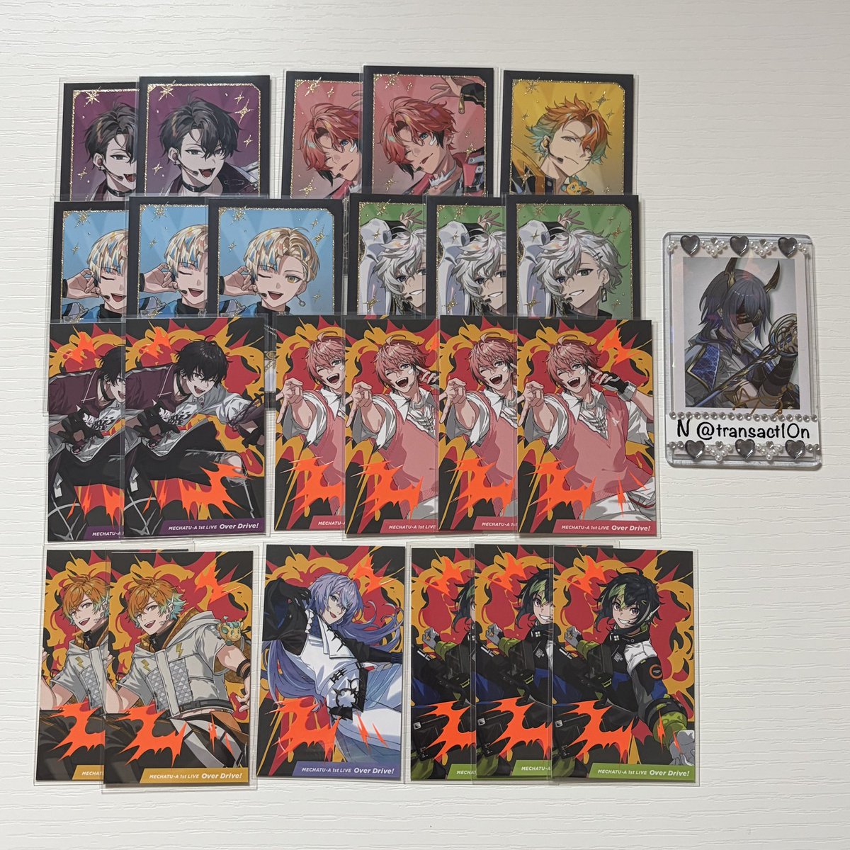 transact10n's tweet photo. 【交換】にじさんじ MECHATU-A めちゃつえー 1st LIVE Over Drive! グッズ ランダムカード 特典ビジュアルカード Oriens オリエンスDytica ディティカ

譲▶︎画像1,2枚目

求▶︎画像3枚目

⋆ランダムカードは同種交換
⋆ランダムカード(サイン入り)⇄特典 可能
⋆郵送交換のみ
⋆まとめての交換優先 https://t.co/XDaHnHt6qU
