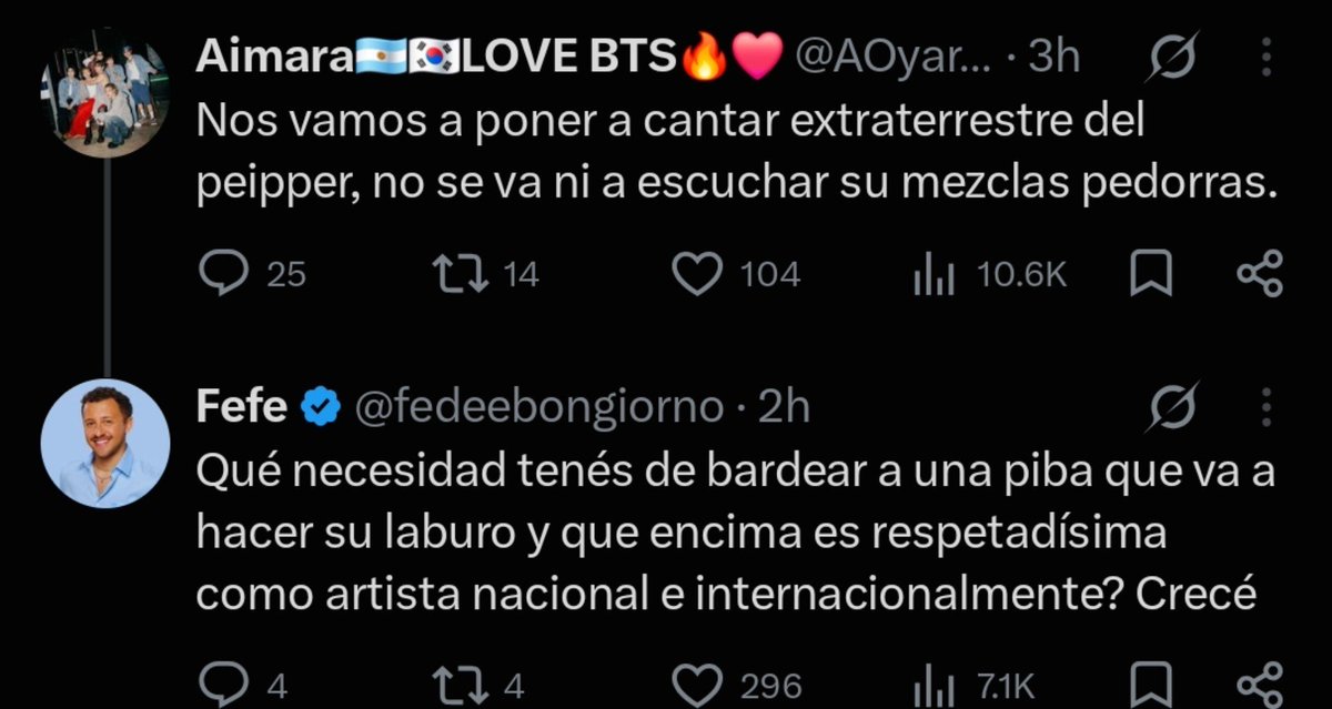 Brisajkjm's tweet photo. Pueden ser un poco mas maduras, estan dejando comentarios de miardas en cuentas  que informan sobre la chica,por culpa de ustedes tienen una mala imagen de nosotras ,ya son grandes si tanto quieren ver a ese artista vayan a sus conciertos 😮‍💨 https://t.co/ux3hWWX3O9