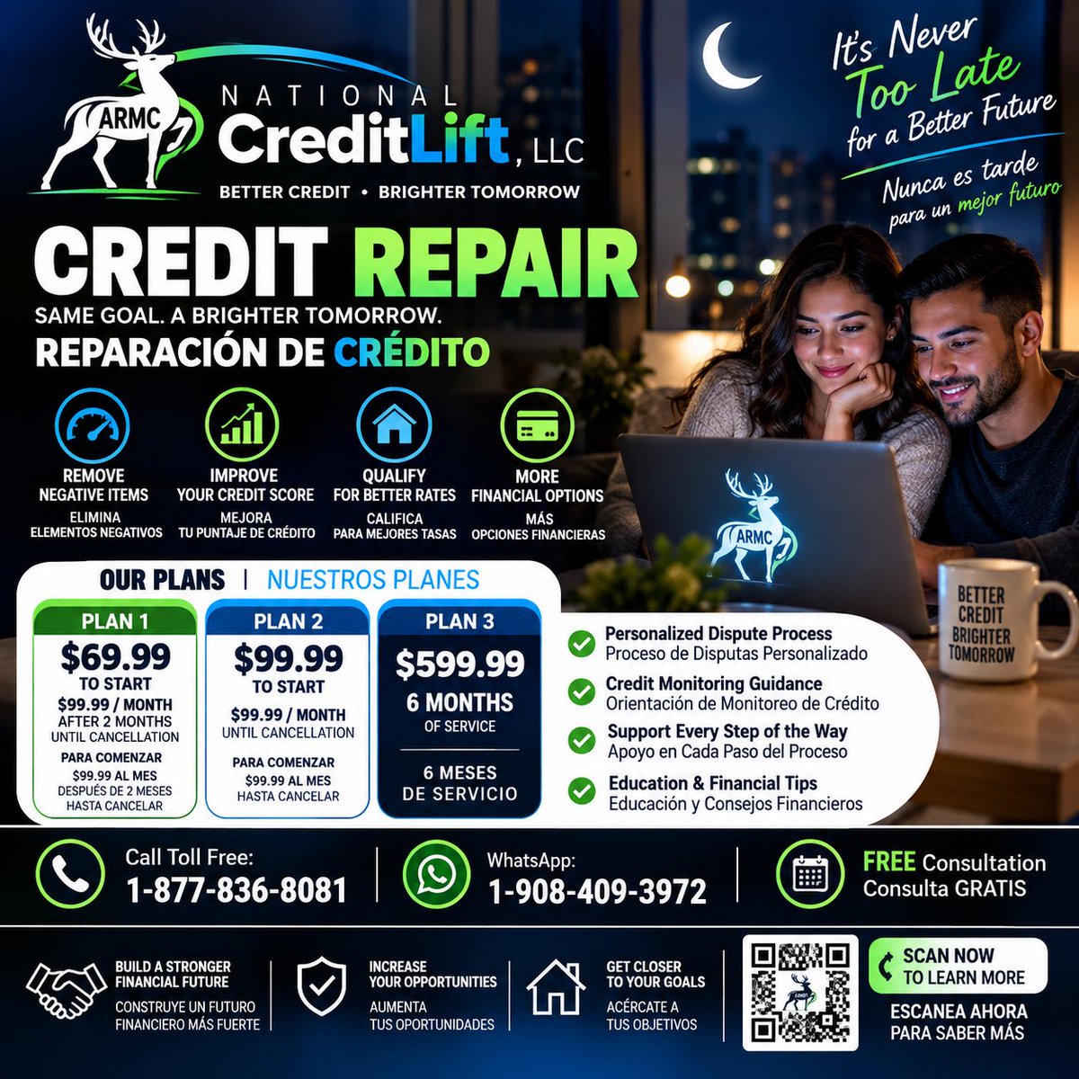armccredit's tweet photo. ⚠️ Caution: Results vary. Accurate, current information cannot legally be removed. No specific credit-score increase is guaranteed.

#CreditRepair #CreditEducation #CreditTips #BuildBetterCredit #FinancialGoals #ARMCNationalCreditLift https://t.co/lsRksW6aYD