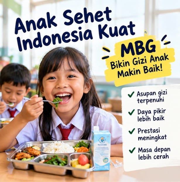 KarmanTejo's tweet photo. MBG bikin gizi anak makin baik
#MakanBergiziGratis
#ManfaatMBG
#CegahStunting
#DukungMBG https://t.co/VVUTtxWWIF