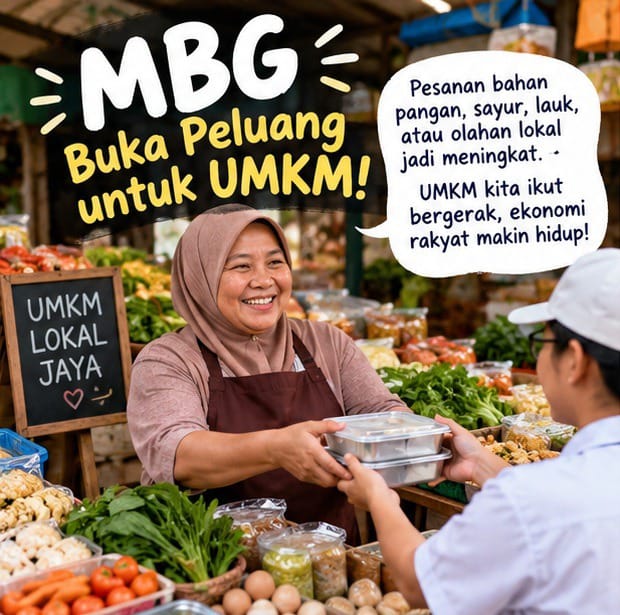 KarmanTejo's tweet photo. MBG buka peluang untuk UMKM
#MakanBergiziGratis
#ManfaatMBG
#CegahStunting
#DukungMBG https://t.co/62VFwAMKnI