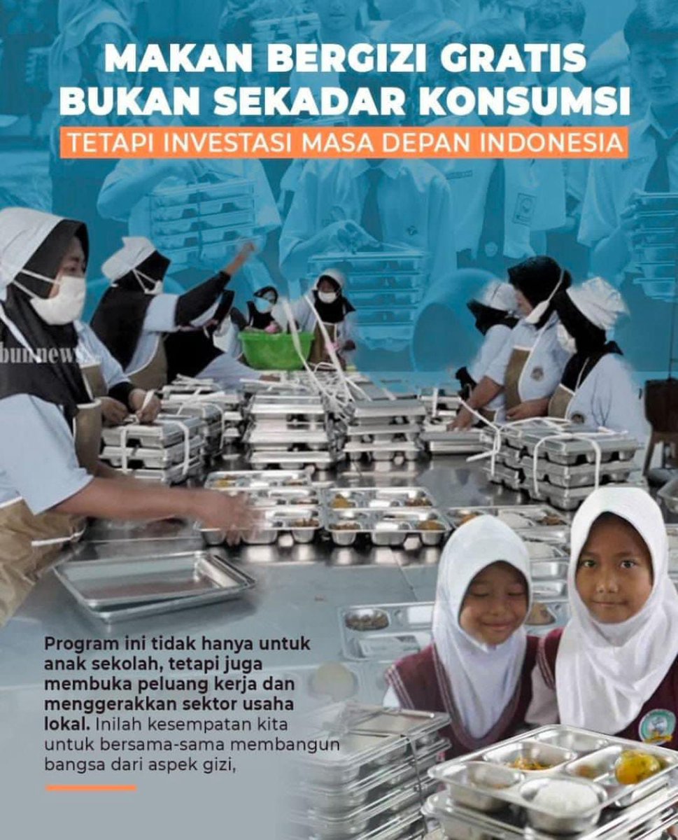 KarmanTejo's tweet photo. MBG bukan sekedar konsumsi
#MakanBergiziGratis
#ManfaatMBG
#CegahStunting
#DukungMBG https://t.co/hEcZPHgoN1