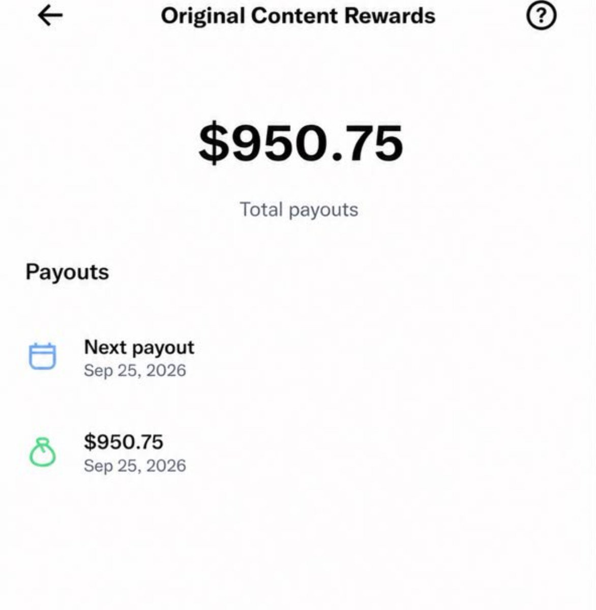 itsRima0's tweet photo. My first payout. ❤️
$950.75 and honestly, it feels unreal.
Thank you to everyone who supported my content, liked, replied, shared, and stuck around. This isn’t just a payout, it’s a reminder that the time and effort can actually turn into something.
First one. Hopefully the first of many. 🥹❤️
