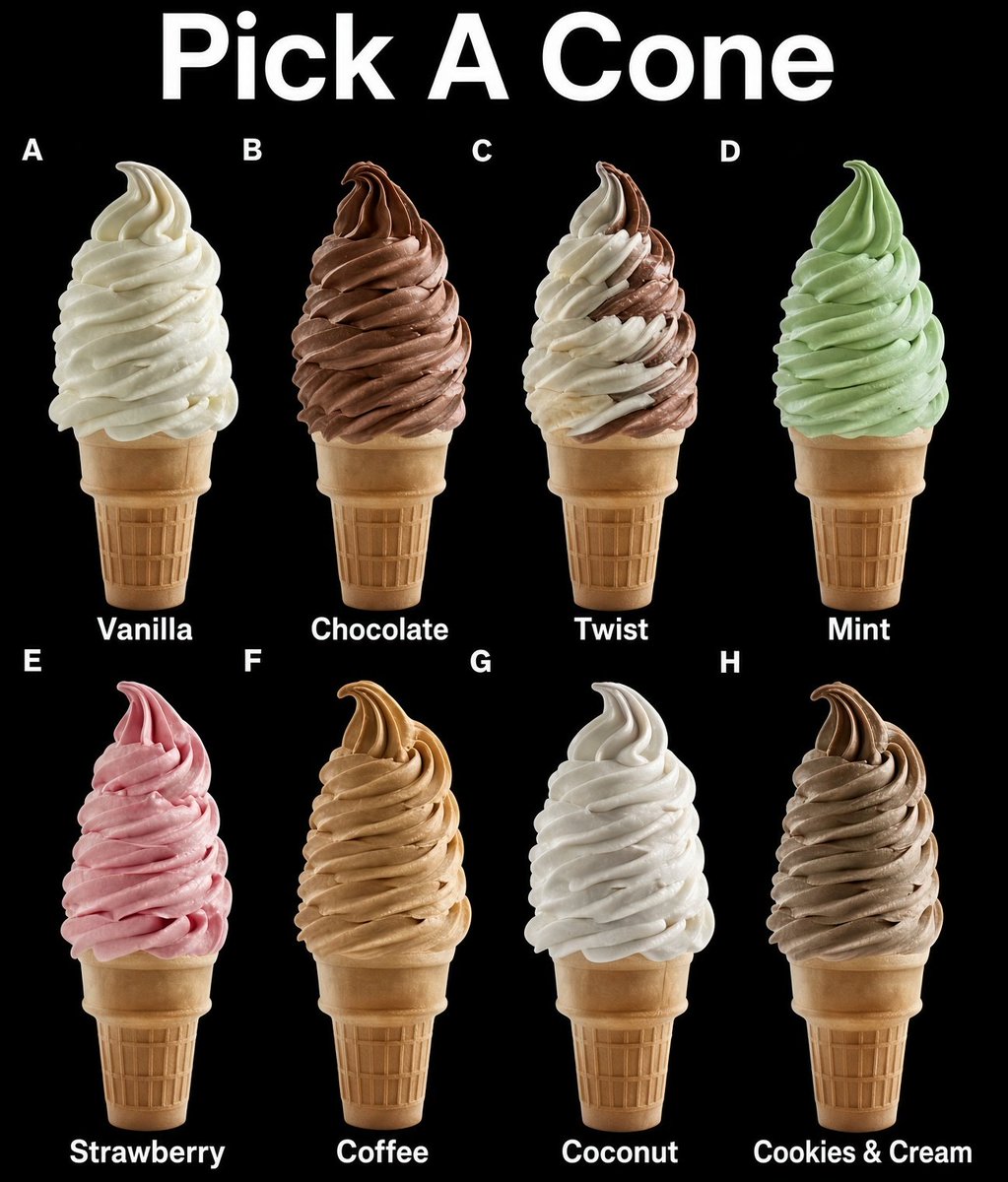 TruckBon's tweet photo. which cone yall choosing👀 https://t.co/gY71oVITDs
