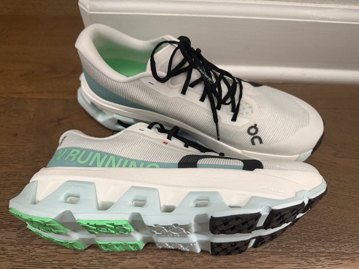 NeilStrikes's tweet photo. @davehanson ONON showed up today, last 3 pairs were HOKA (DECK), all Clifton’s which has been solid. This is my first time with the Cloudmonster Hyper’s. I’m unaware of what NKE has out now for everyday runners. https://t.co/ydvMm3CKMY
