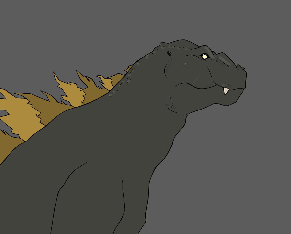 churromakesart's tweet photo. My Fangoji Godzilla Redux 1 https://t.co/cSTpGGolfV