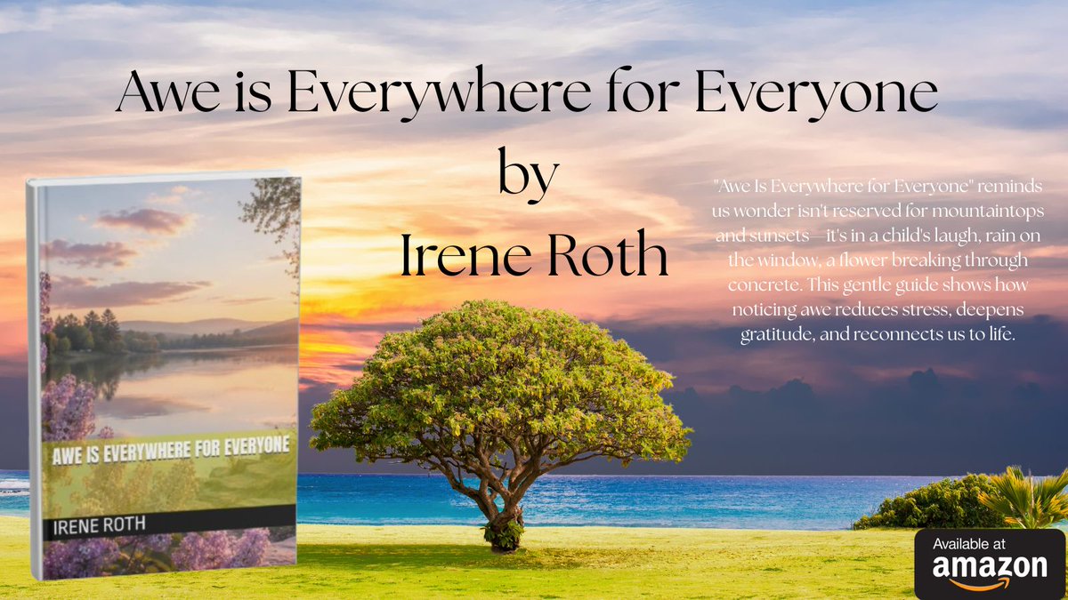 bookreviewdesk's tweet photo. Awe is Everywhere for Everyone by Irene Roth
#ChronicIllness #Mindfulness #BookTwitter #SpoonieCommunity

🇺🇸 https://t.co/WAuXXSC6Iu
🇬🇧 https://t.co/Qg6U5oH4BF
🇨🇦 https://t.co/POESAy9fnk https://t.co/55fQr4aCQl