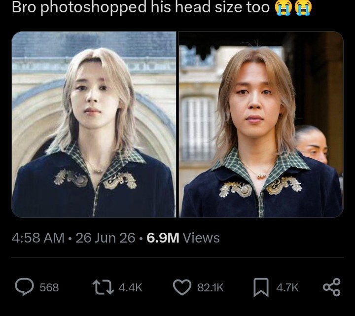 iujkmj's tweet photo. @NathanMike11636 Never touched 😂🤣 the ugly Lizard will photoshop every pic before his post on insta 😆 https://t.co/OyfO6DNogU