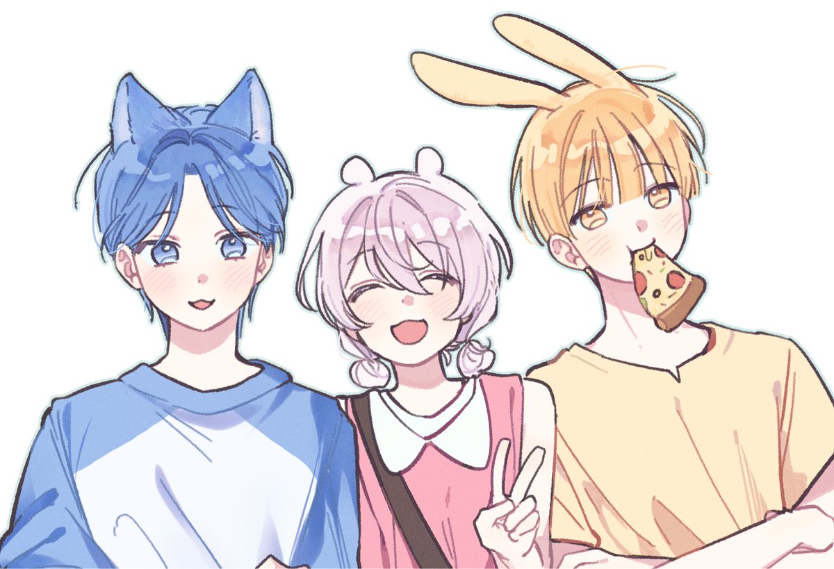nyanim_2's tweet photo. #ちいかわ擬人化
셋이서 친구 https://t.co/HprLFSWhR0