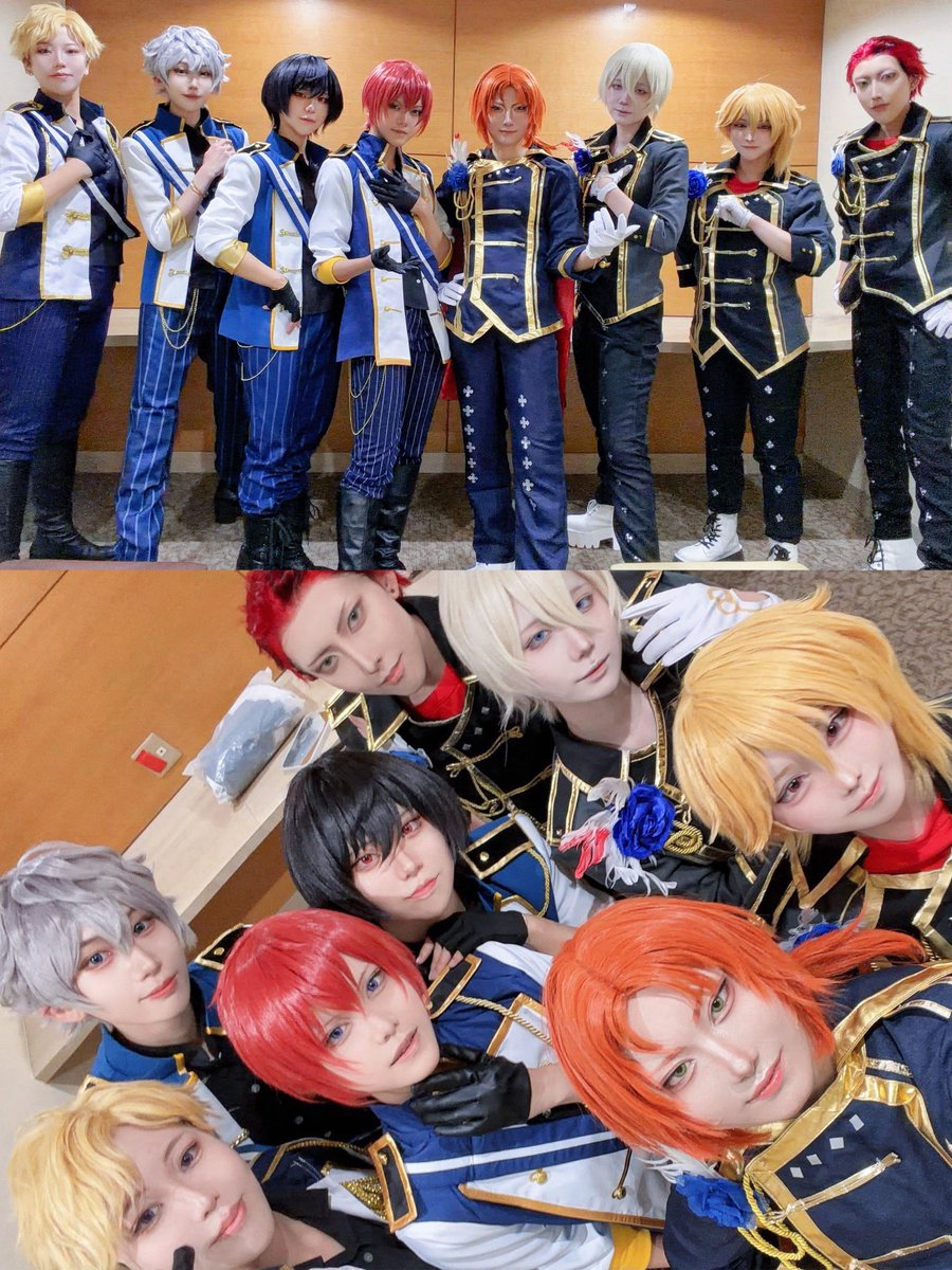 pichicos_000's tweet photo. cos⚜️⚔️🌹
みんな一緒にやってくれてありがとう‼️
全員集合かっこよすぎる😭✨️
#MajestyEdge https://t.co/wWz3P5gdtb