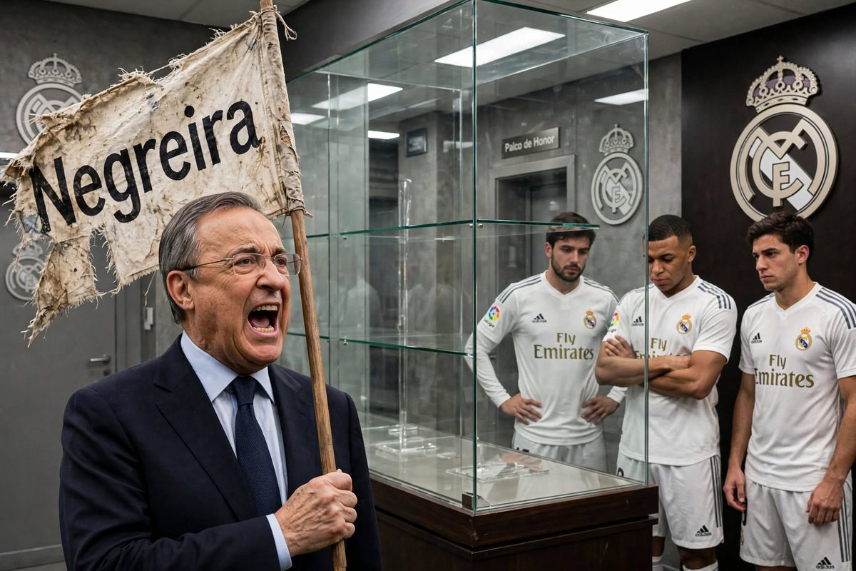 afl_ey's tweet photo. Your claims for Negreria have kept you trophyless since the champions league changed its format into a league phase. There's no resting players after 12 points just to see out the league and go again in Februrary. Madrid will never have a focus on consistency like Barca, thats why they are a laughing stock for teams like Betis. Keep claiming Negreria and we'll keep claiming our trophies.