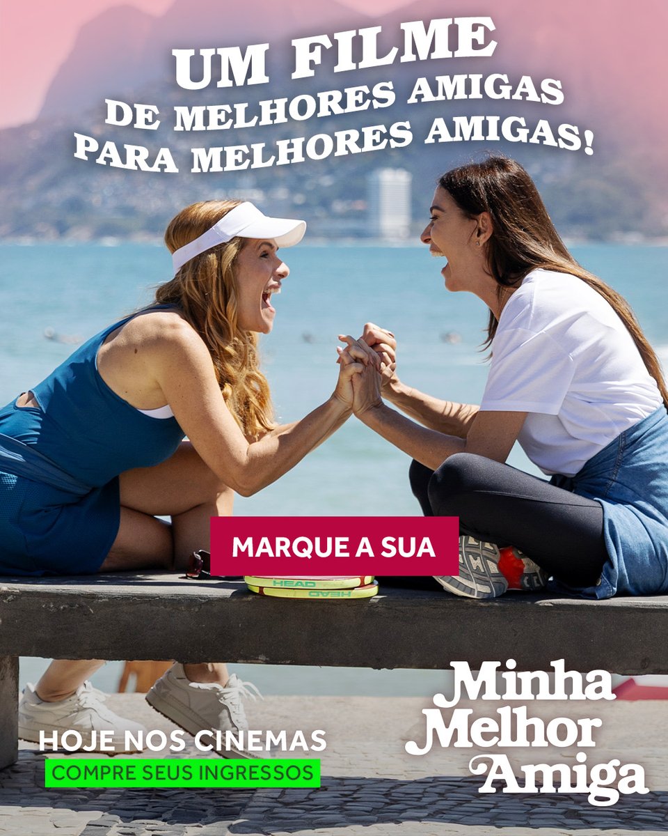 ParisFilmes's tweet photo. Melhores amigas de verdade vão juntas assistir Minha Melhor Amiga 👯‍♀️🩷

Minha Melhor Amiga, HOJE exclusivamente nos cinemas.

Compre seus ingressos: 🎟️ link na bio

#MinhaMelhorAmiga  #ParisFilmes

Pergunte sobre o filme nas redes sociais do seu cinema favorito. https://t.co/oyoKgKamzs