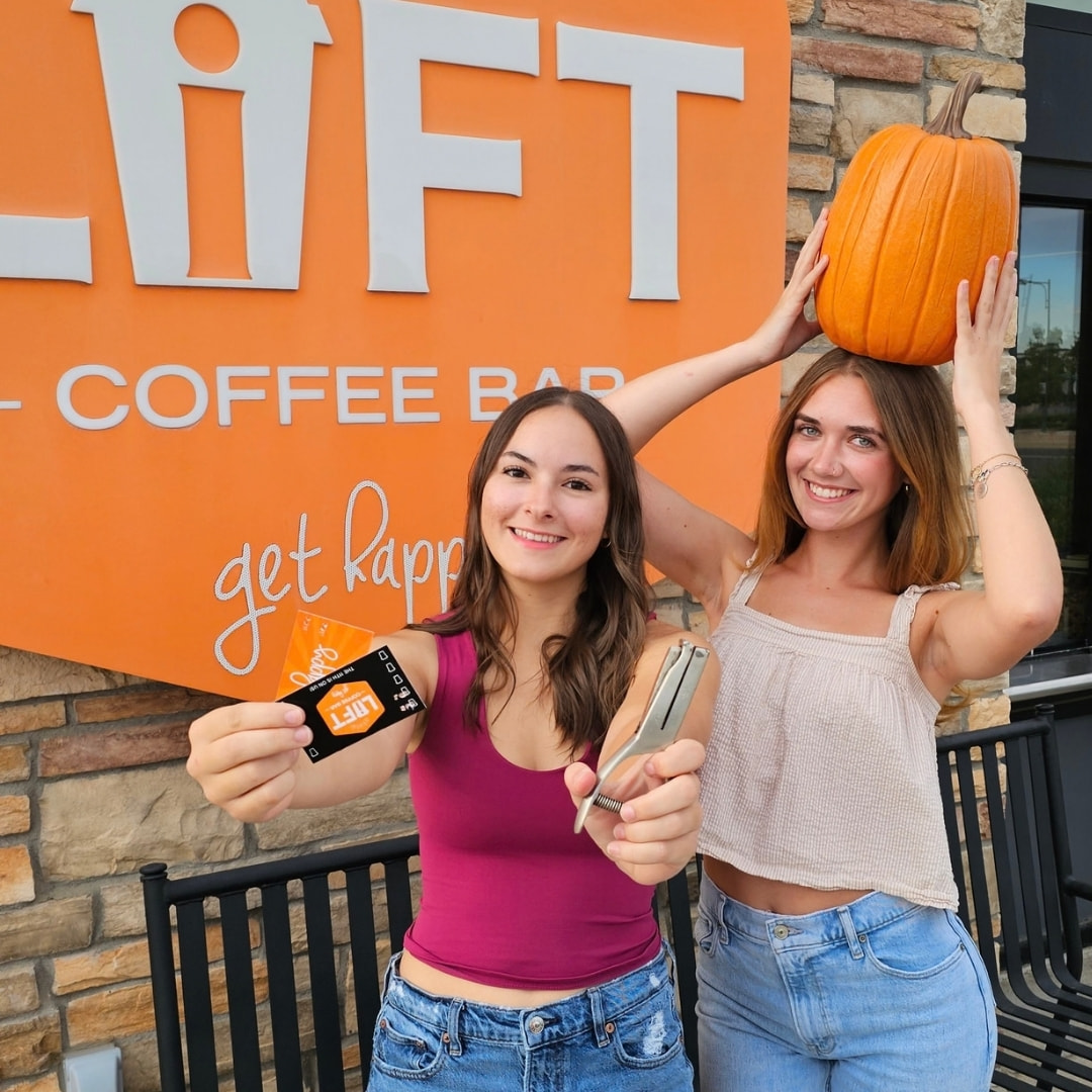 LiftCoffeeBar's tweet photo. ✌️ TWO PUNCHES. ONE COFFEE RUN.

DOUBLE PUNCH TUESDAY is tomorrow!

Every drink = 2 PUNCHES on your Lift Punch Card. All day long. 🧡

Twice as fast to that FREE drink.

📅 Tuesday, October 6

#DoublePunchTuesday #GetHappy https://t.co/MVRZz8AIrq