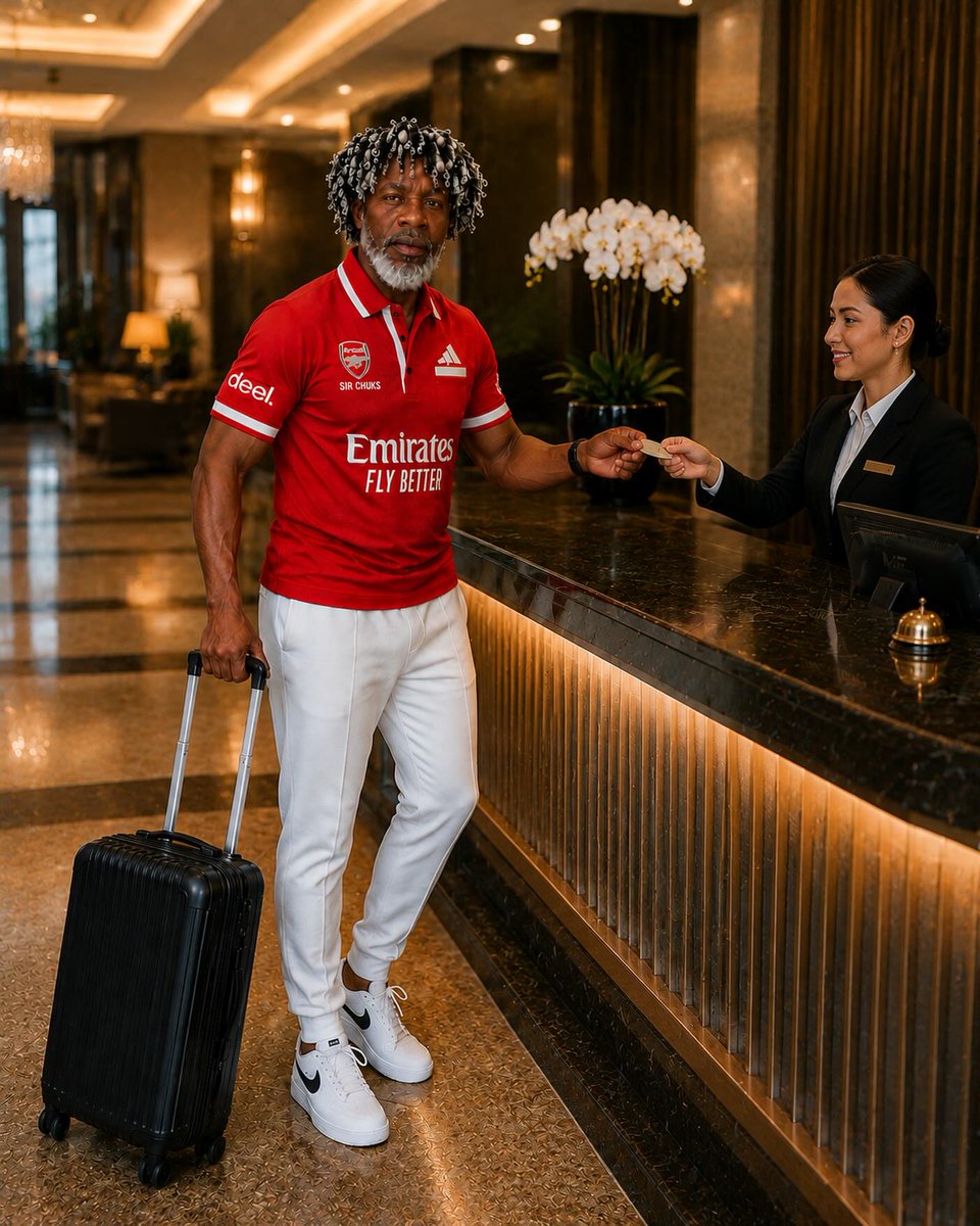 KeikoAddielrip's tweet photo. Key in hand, badge on my chest. Checked in, but the loyalty never checks out. Once a Gunner, always a Gunner. https://t.co/X3mEC7x3QM