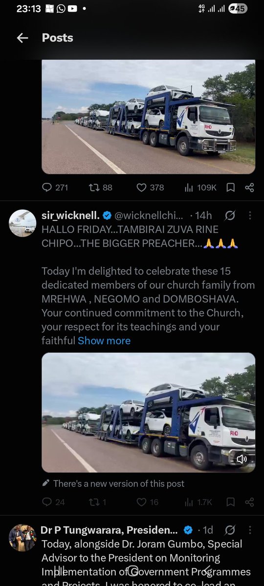 CdeChoranganwa's tweet photo. @wicknellchivayo https://t.co/kdDhFrVju4