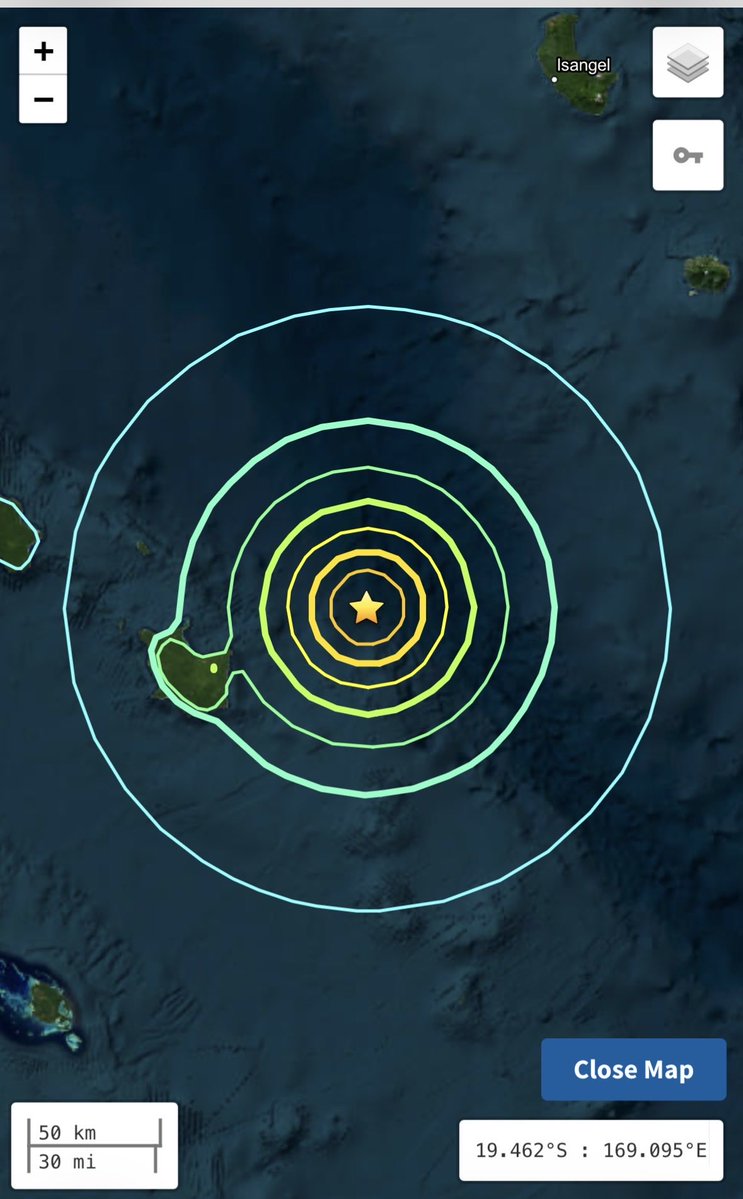 SeismoTracker's tweet photo. #Earthquake Breaking News 

A magnitude 6.6 earthquake has struck 80 Km / 49.7  Mi ENE of Tadine, #NewCaledonia  

Magnitude: 6.6 
Epicenter Location: 21.298°S 168.610°E

Time: 2026-09-25 21:23:03 (UTC
Depth: 10.0 Km ( 6.2 Mi) 
Intensity: VI https://t.co/i0OGaiDkFG