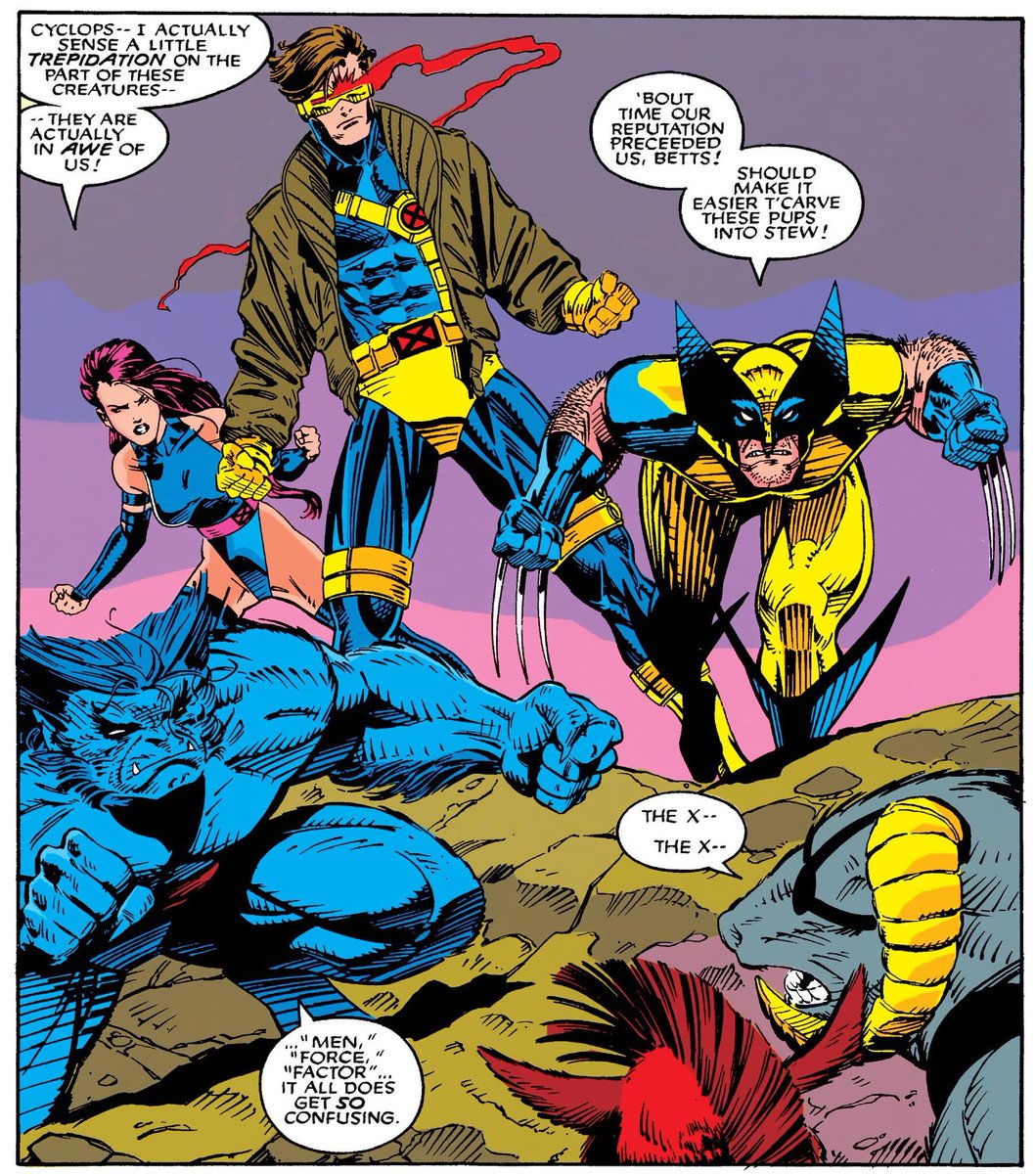 ClassicXMen's tweet photo. One of the Beast's best quotes! https://t.co/rmGH9HZB5R