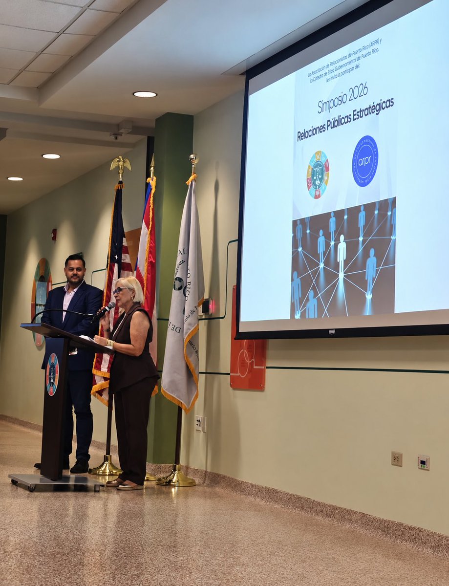 drjsotocolon's tweet photo. Tuve el privilegio de colaborar en la organización del Simposio 2026: Relaciones Públicas Estratégicas como parte de la Asociación de Relacionistas de Puerto Rico. Compartimos conversaciones necesarias sobre ética, discernimiento y manejo de crisis. Aquí algunos momentos. 📸 https://t.co/FgHICiFPn2