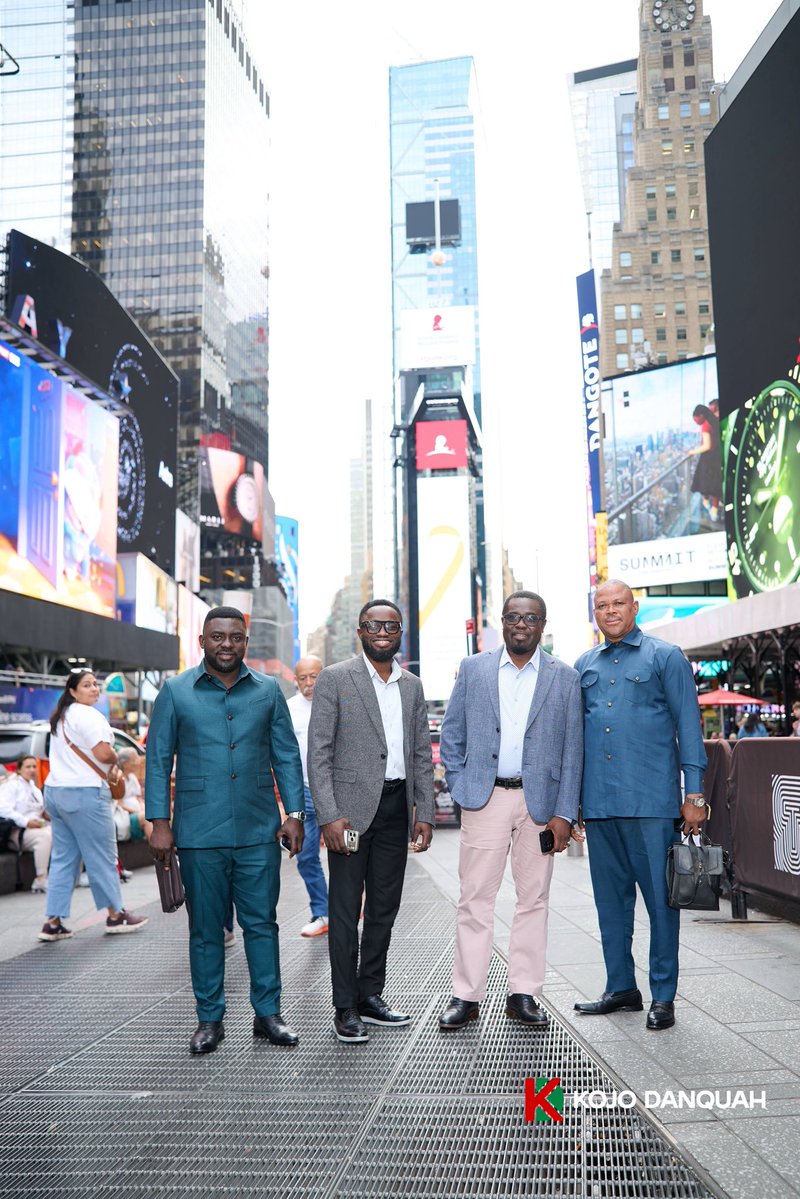 KojoDanquaah's tweet photo. From Accra to New York City ,Watching our President address the UN General Assembly was a powerful reminder of the impact and voice Ghana carries globally. Incredibly grateful to be part of this experience and delegation and happy to have my brothers too on this. https://t.co/Ax6jxb6XoY