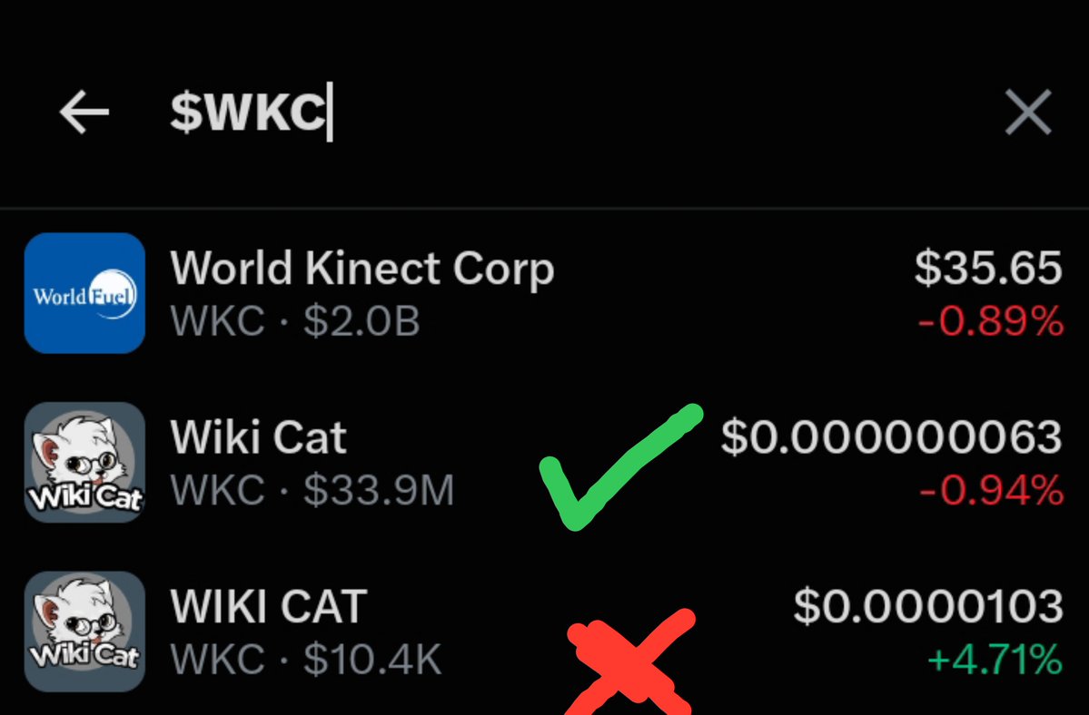 Hezekiah37371's tweet photo. Dear @X and @elonmusk. Pls try to avoid the appearance of a project that is obviously duplicating D original

$WKC Is a project created by @sirmapy years ago on BNB Blockchain not on Sol or any other chain.

This is an obviouse BAD &amp; MANIPULATIVE move by whosoever created d other https://t.co/ujWVGuWDLO