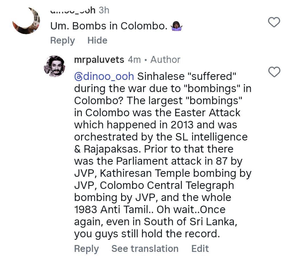 mrpaluvets's tweet photo. Sinhalese suffering in Colombo due to war 😂😂😂 
#lka #அறிவோம்ஈழம் https://t.co/4gC6rIQRJ5