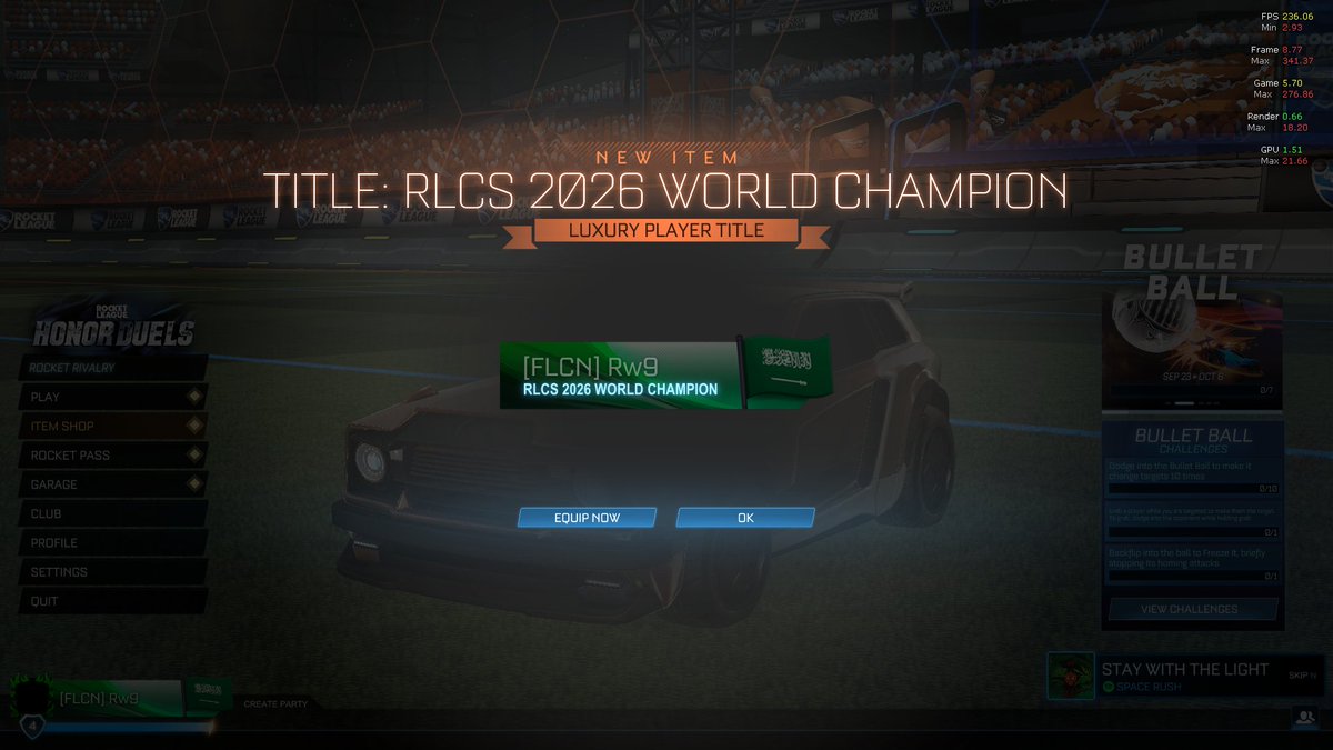 Rw9_rl's tweet photo. Finally !!! ty @RLEsports https://t.co/bDacT7mMOH