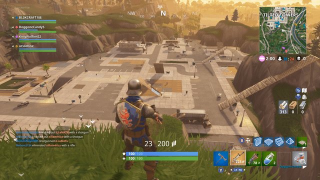 Riftinliam's tweet photo. @EpicTofuChris @Fortnite It’s definitely that cartoony *Woonky* art style, with the old-school HUD... man, those were the golden days. I wish we had that now, just a bit more modern 😭🙏 https://t.co/mUnCJzGlQB