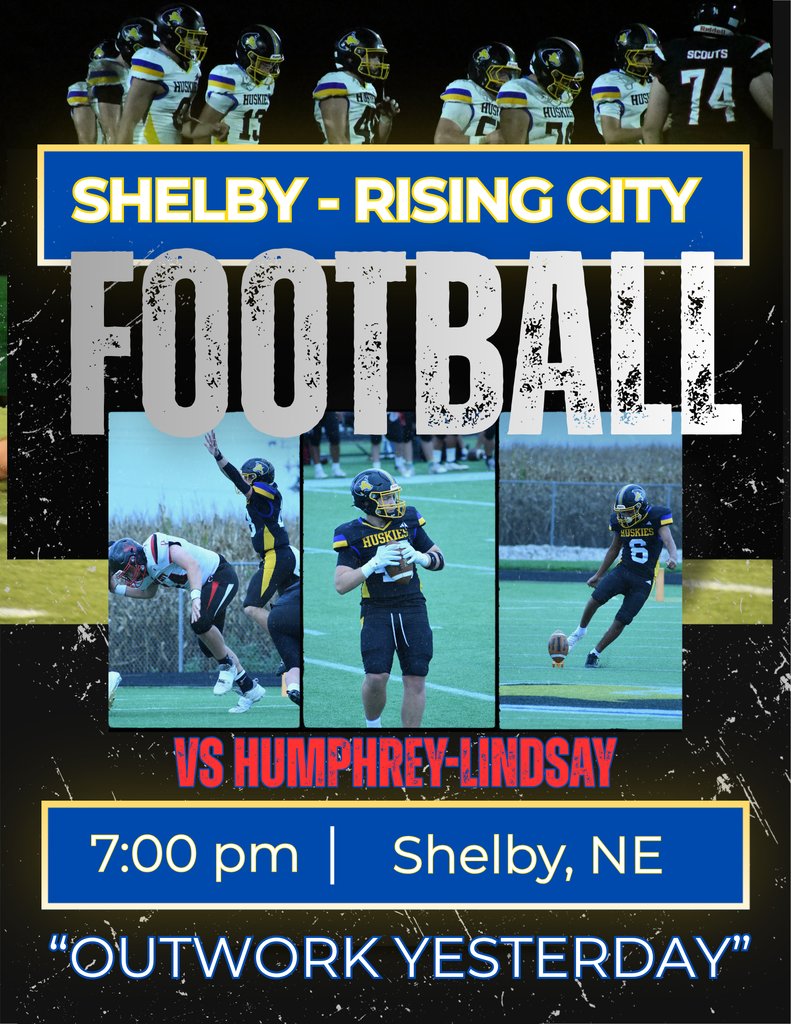 srchuskies's tweet photo. 🏈 GOOD LUCK, HUSKY FOOTBALL! 💙💛

Bring the energy. Play with heart. Leave it all on the field!

LET’S GO, HUSKIES! 🐾🔥 https://t.co/nxfyUDQTB4