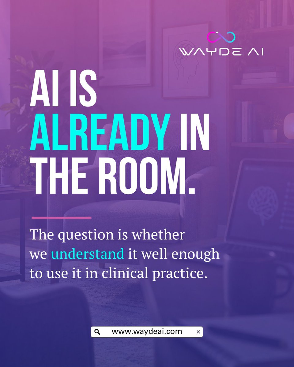 Wayde__AI's tweet photo. AI is becoming part of clinical practice faster than many of our conversations about it.
Dr. Ernest Wayde will explore what AI literacy means for clinicians at National Practice Conference 2026, Oct. 4 in Chicago.
Register now: https://t.co/hnuklu5JCA
#WaydeAI https://t.co/OyBiIHWya2