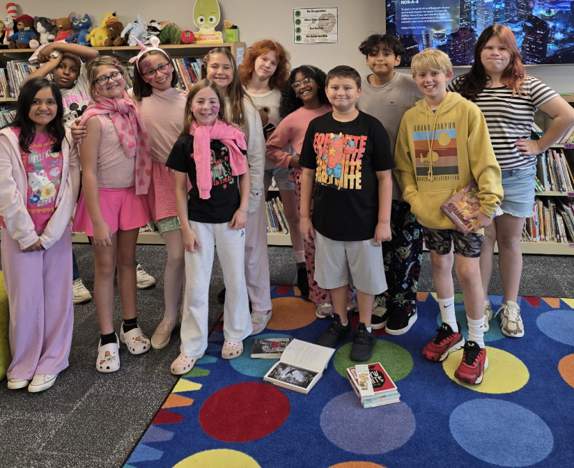 NorrisElem's tweet photo. We celebrated with Dolly Day here at Norris! Pink, sparkles, smiles, glitter, and all things Dolly! https://t.co/L1U6IGj4bt