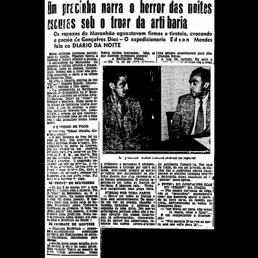 sentandoapua's tweet photo. Notícias da 2ª Guerra: 25SET1945-Um pracinha narra o horror das noites escuras sob o troar da artilharia https://t.co/jkwwNuYj54

#SET45 #DiarioDaNoite #WWII #FEB #horror #artilharia @exercitooficial @feb_brasil https://t.co/gpr1mRFLxd