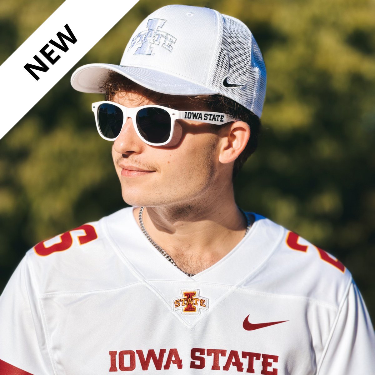 isubookstore's tweet photo. Let's dominate game day in white for @cyclonefb on 9/26 & let your Cyclone pride shine! Grab exclusive deals at @isubookstore—these specials are only available here & they're going fast. Secure your gear now: https://t.co/kY5vM9sjAQ #gocyclones #whiteout https://t.co/Mc1GBIALuG
