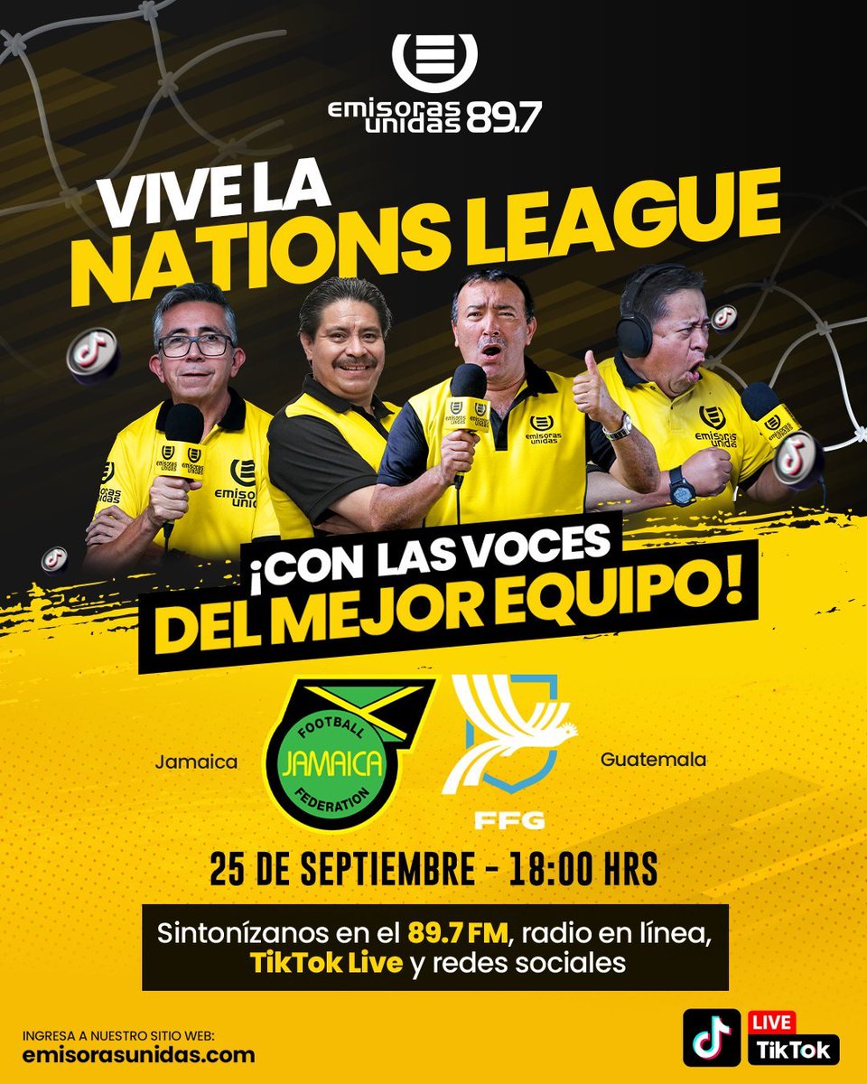 Sigue los partidos de Selección Nacional con las voces de El Mejor Equipo