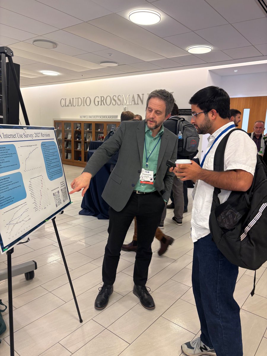 TPRCtweets's tweet photo. Posters+Cocktail Reception= #TPRC54 perfection! https://t.co/CgE6z7oyM5