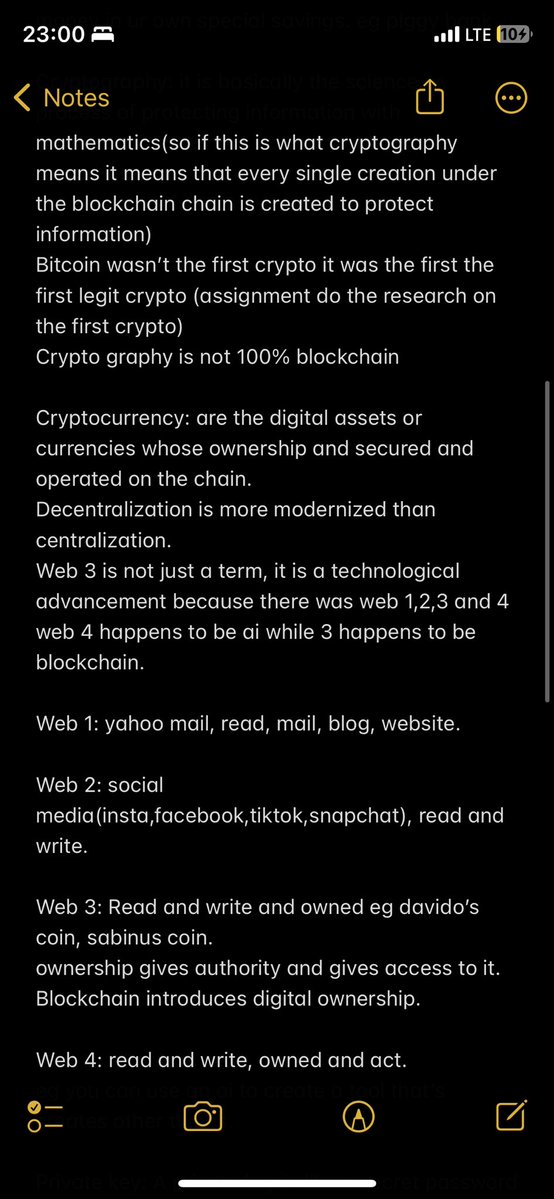 Ladave111's tweet photo. Today classs, day 3 with @itsSh0la 

#CryptoWithShola https://t.co/1vpzxcl7D3