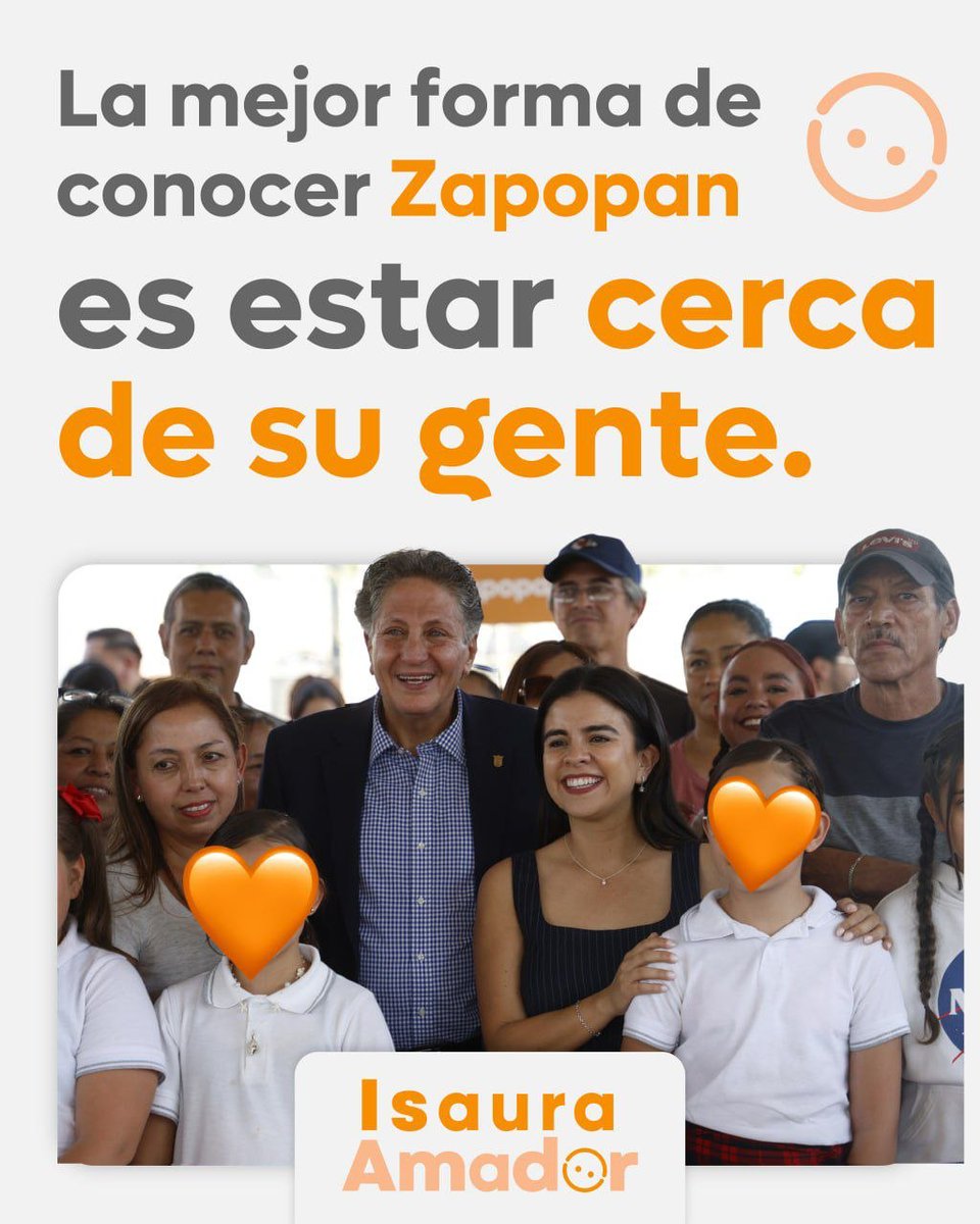 isauraamadorn's tweet photo. No hay mejor manera de conocer una ciudad que caminándola junto a su gente. Recorrer las colonias con el alcalde @JuanJoseFrangie me deja la certeza de que Zapopan avanza cuando el gobierno está presente, en cada comunidad y con cada familia.

Así trabajamos desde el gobierno de Zapopan, cerca, presentes y comprometidos con lo que de verdad importa. Y siempre con una sonrisa🧡.